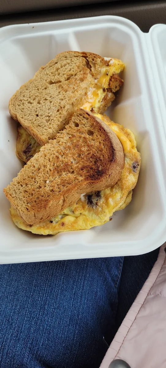 Toasted Western Sandwich on Rye