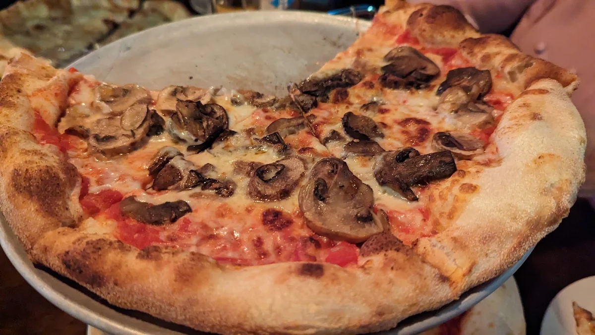 Mushroom Pizza