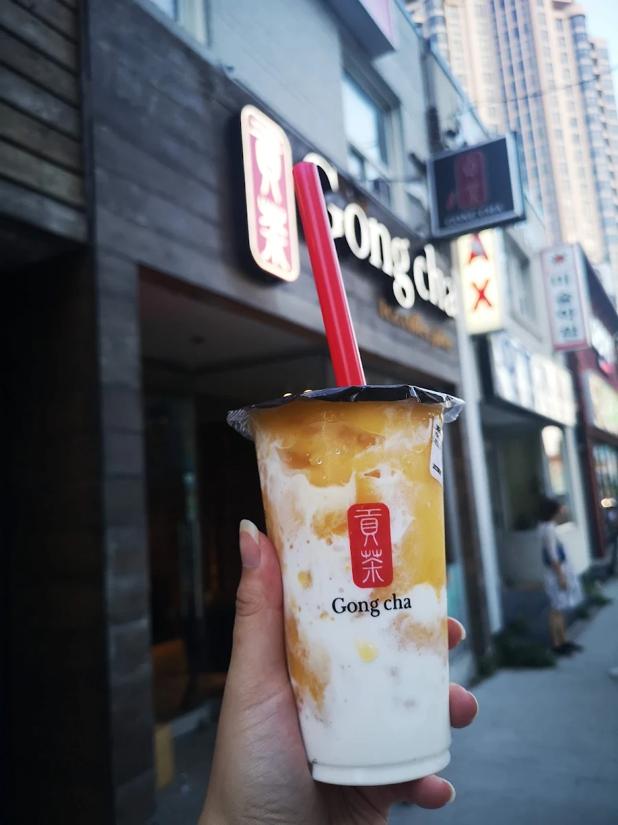 Mango Milk Foam Smoothie