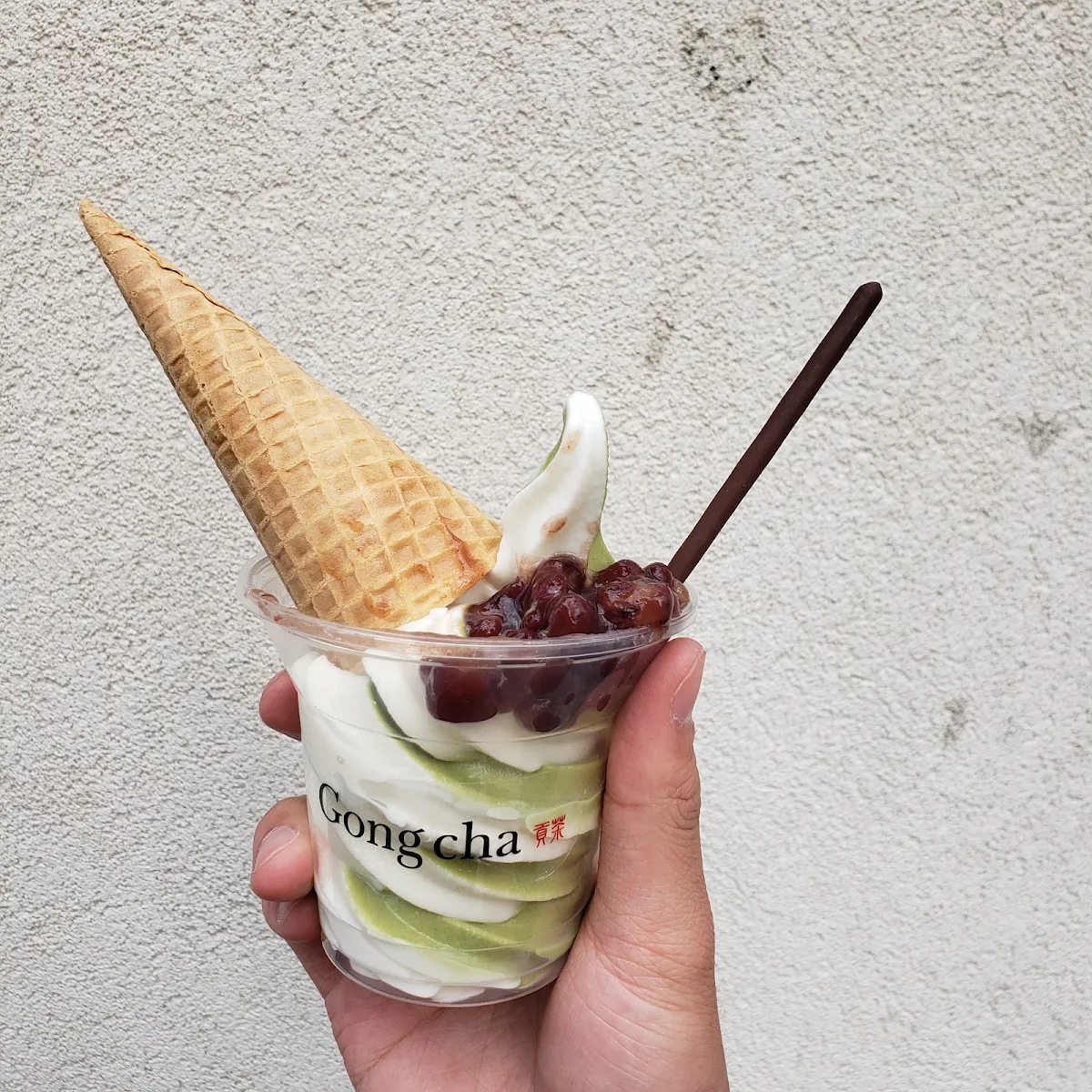 Matcha and Earl Grey Soft Serve