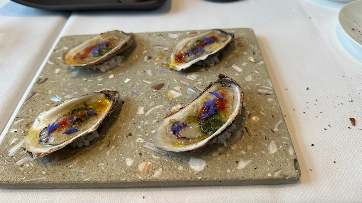 Foie Gras and Oysters