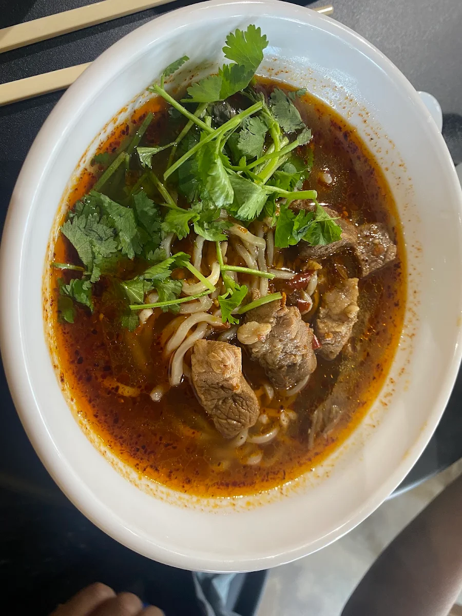 Braised Pork Ribs Noodles
