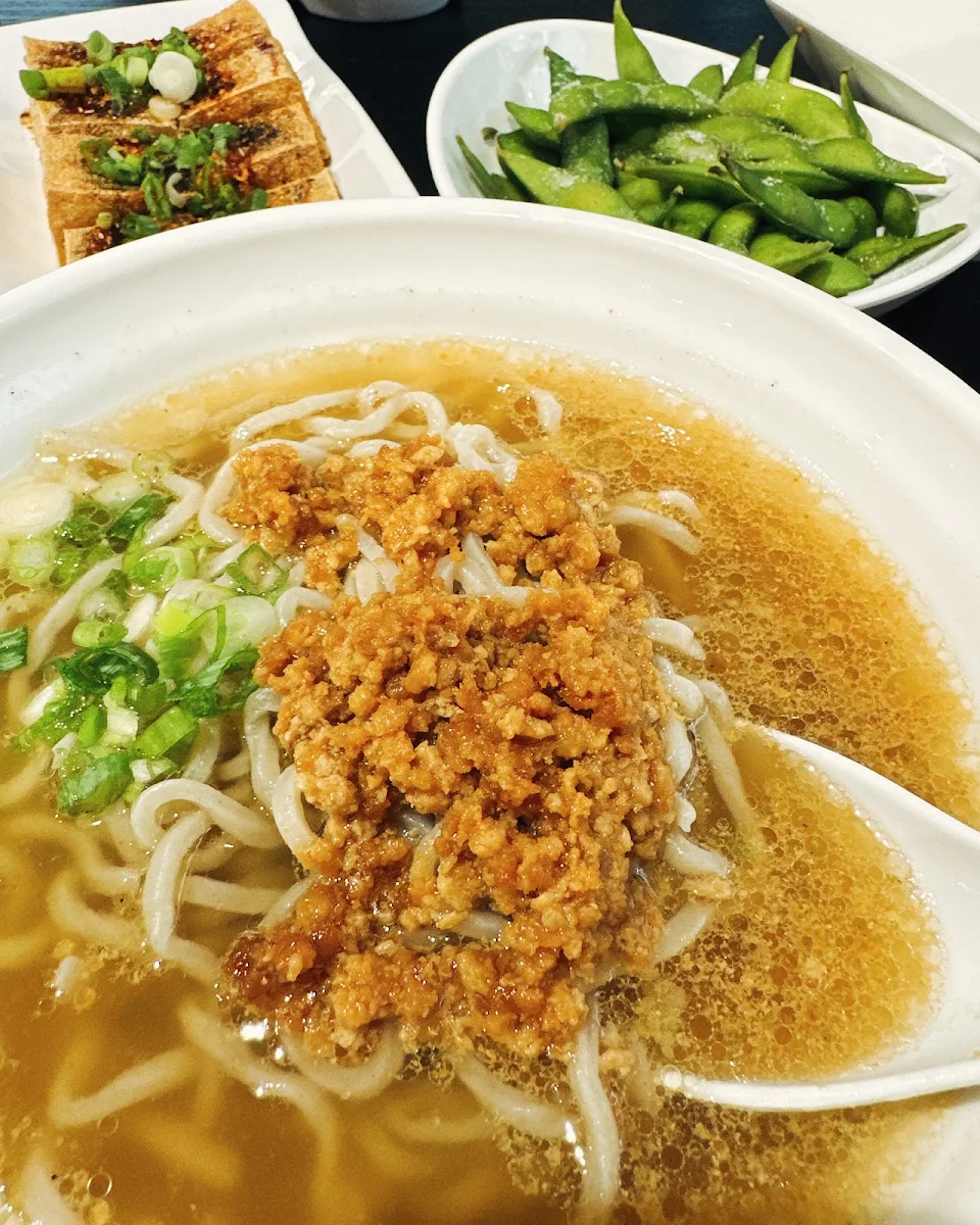 Zajiang Noodle with Chicken Soup