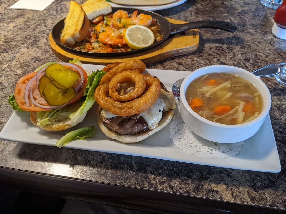 Mushroom Swiss Burger