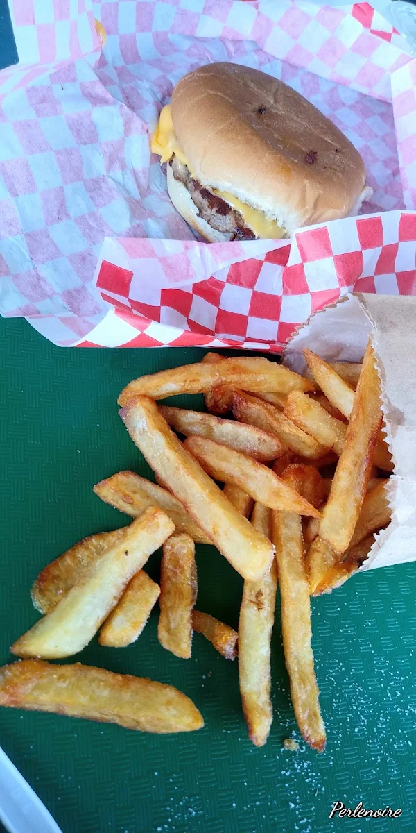 Cheese Burger Frites