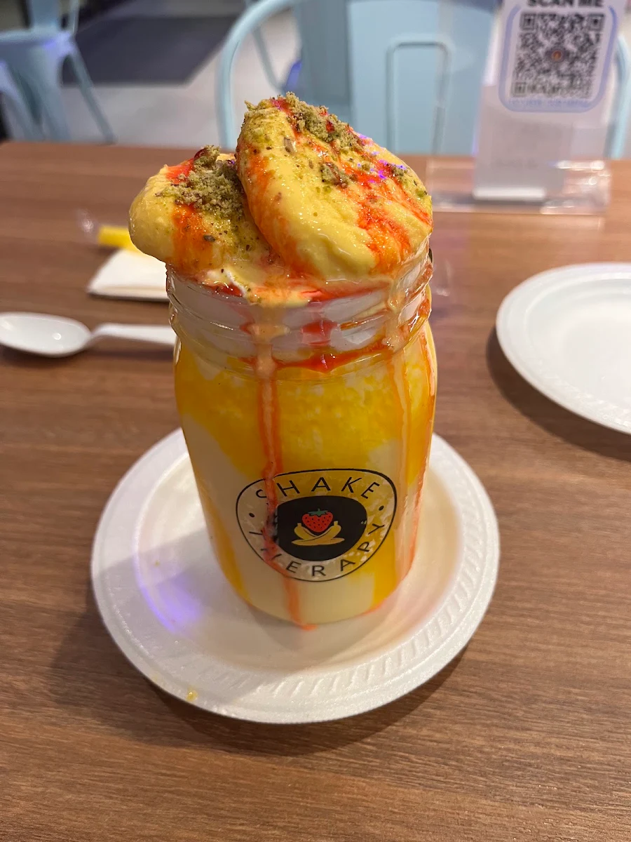 Mango Ras Malai Shake