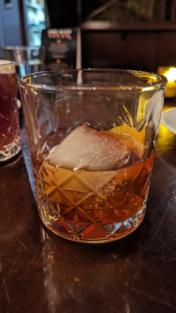 Torched Orange Old Fashioned