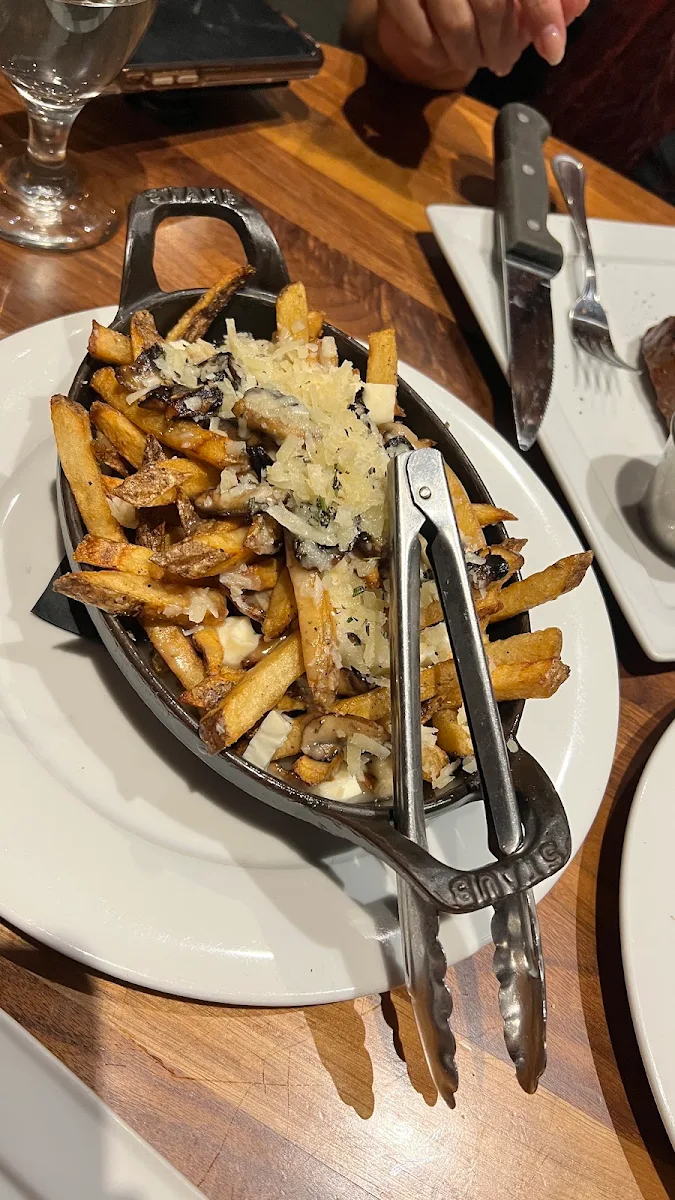 Truffle Mushroom Poutine