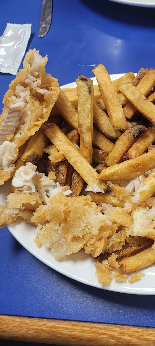 Halibut Fries & Pop