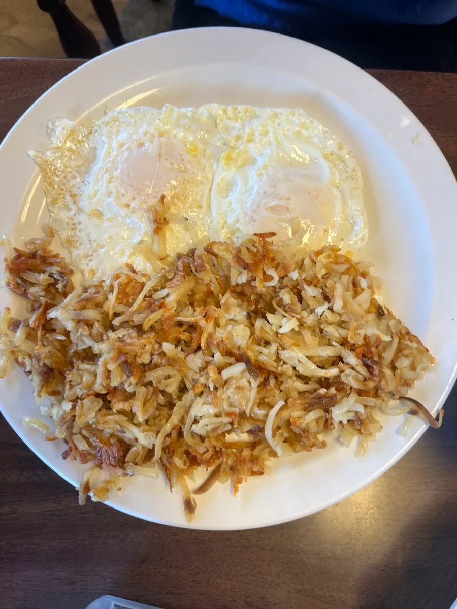 Eggs and Home Fries Shredded