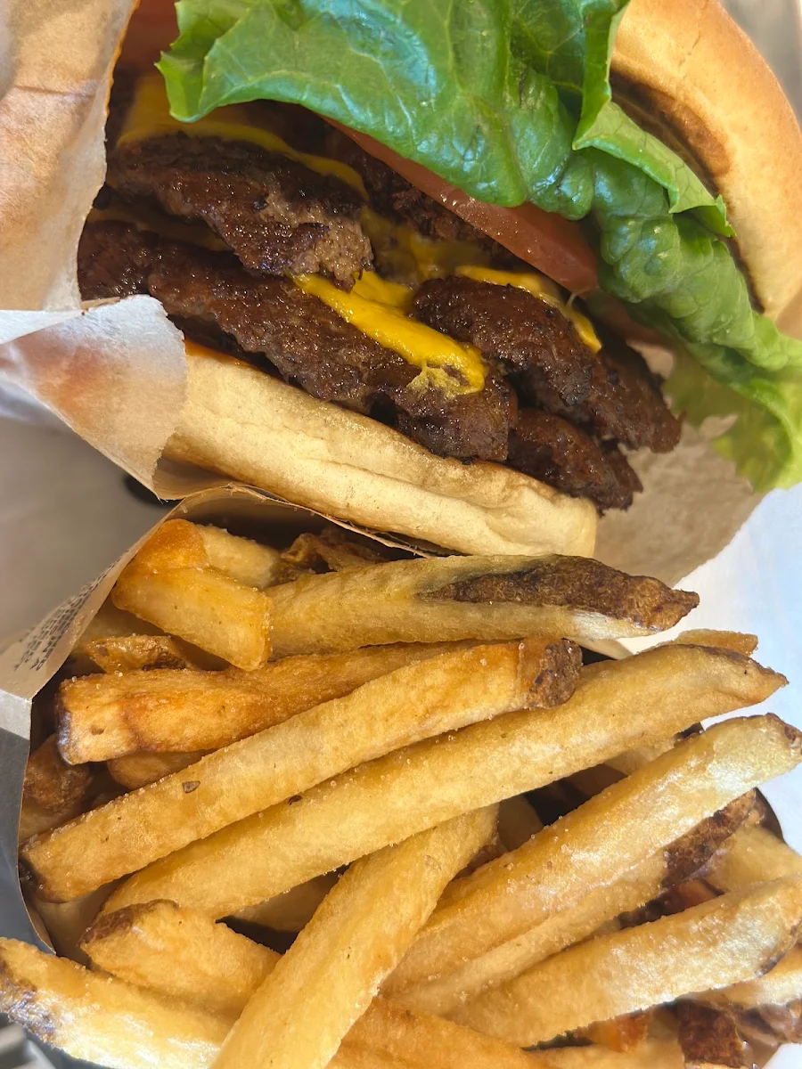 Bacon Double Cheeseburger Combo