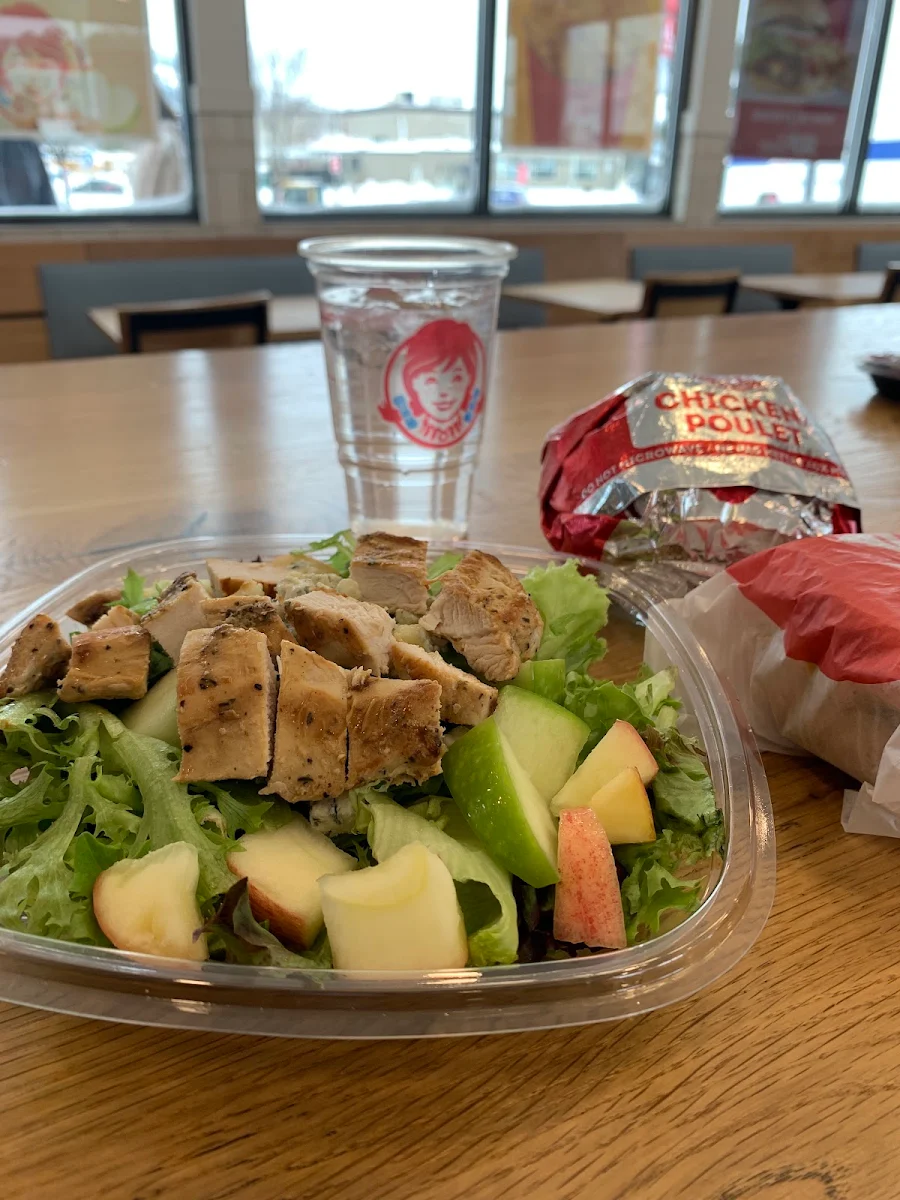 Apple Pecan Chicken Salad Cals 490