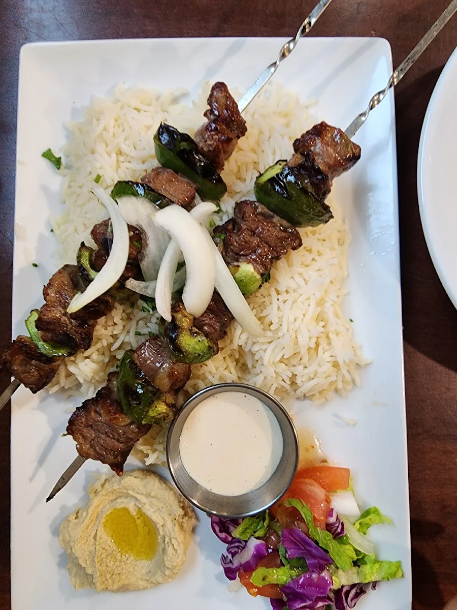 Beef Kebab Plate