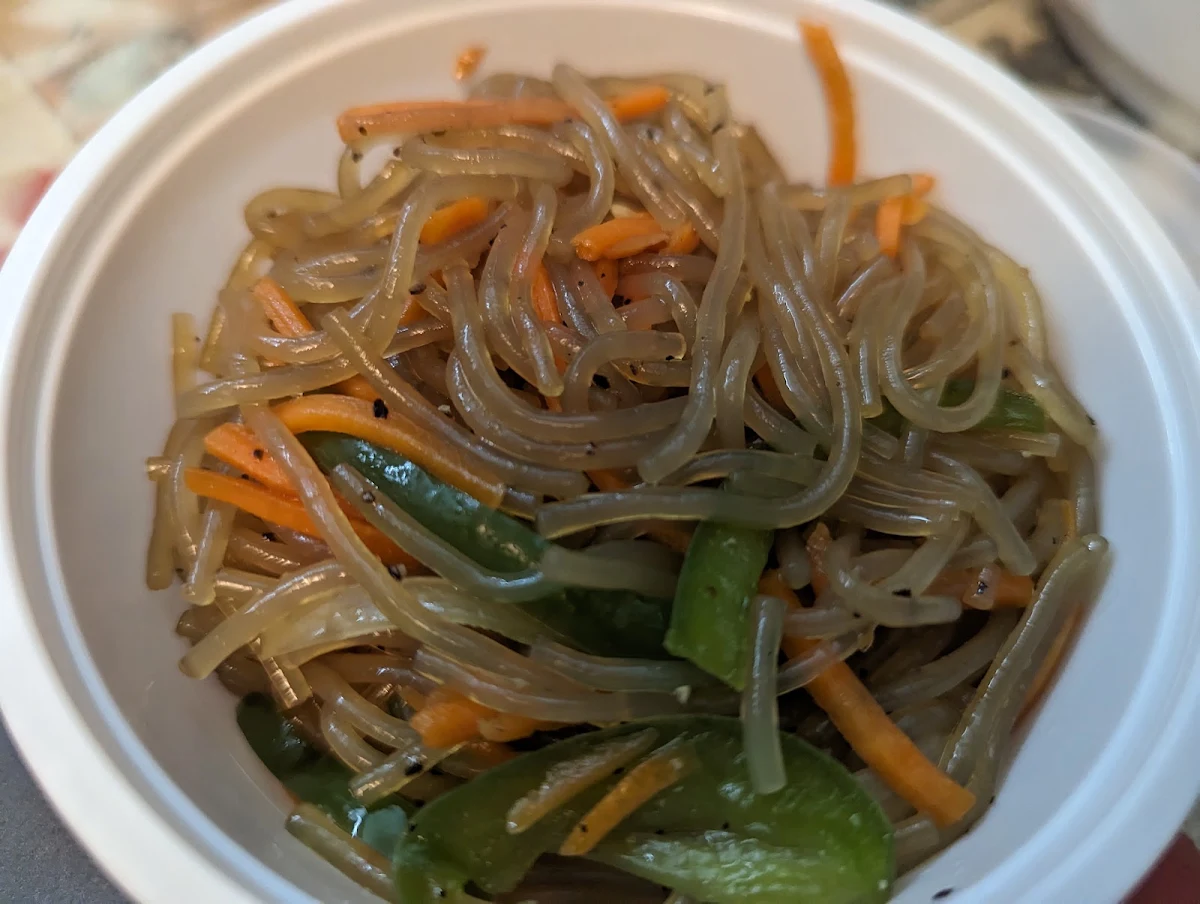 Japchae Stir Fried Glass Noodles