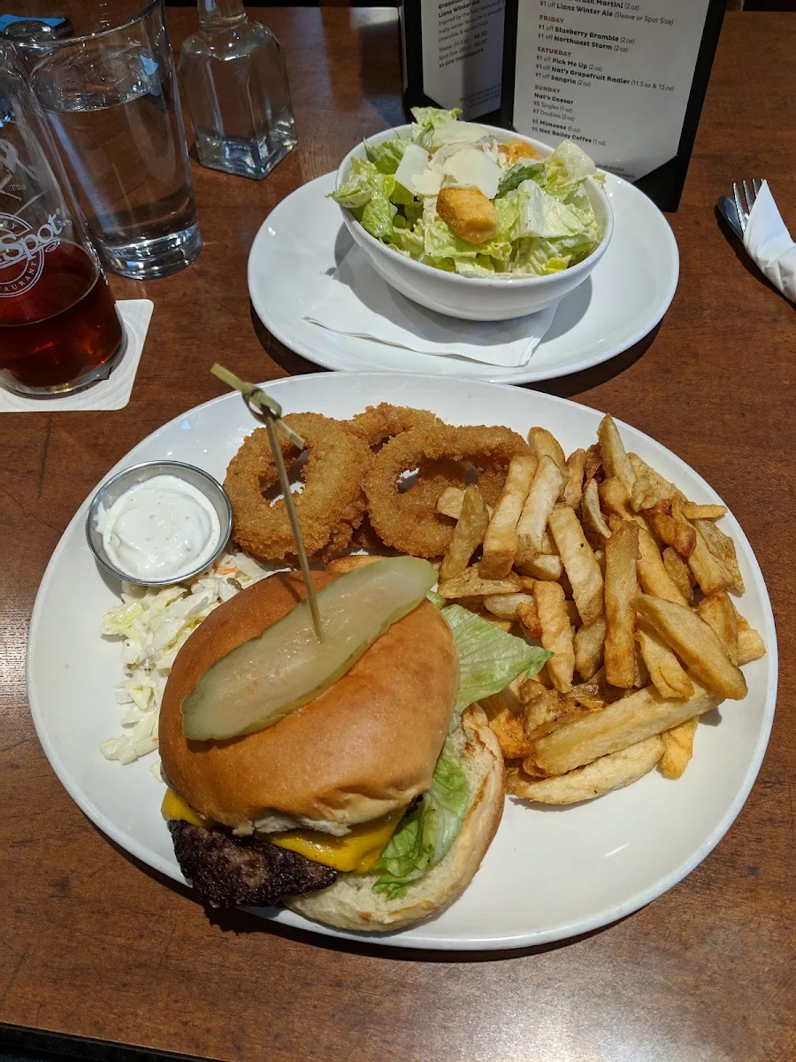 Bacon Cheddar Bigger Burger w Meal Combo