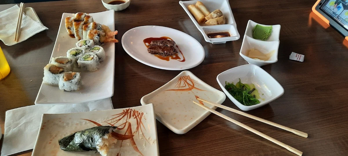Hand Roll Various Making Roll Calif Spicy Tuna Spring Roll