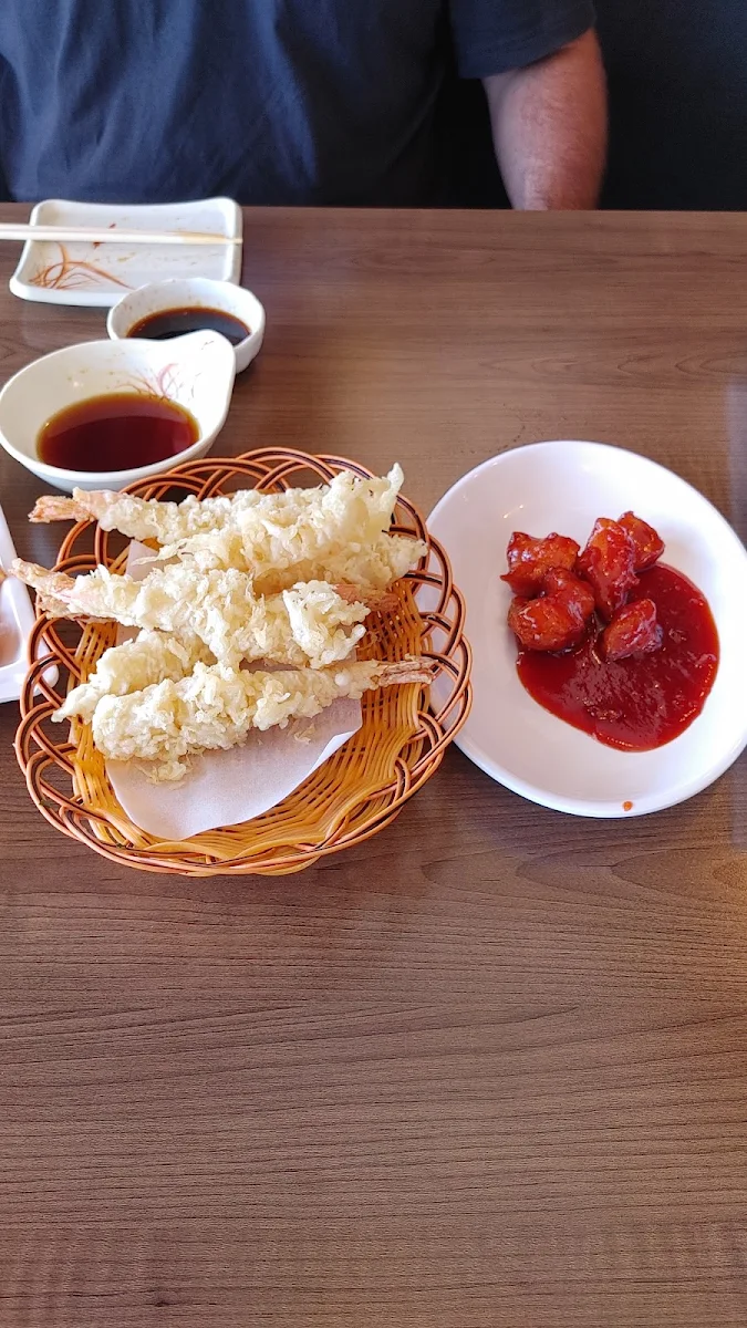 Tempura Shrimp General TSO's Chicken