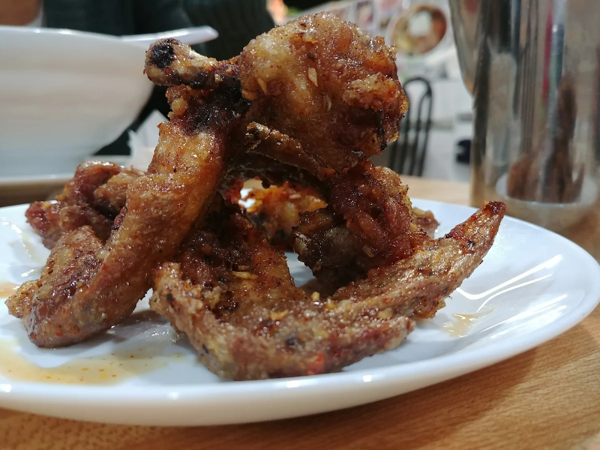 Fried Chicken Wings in Sauce