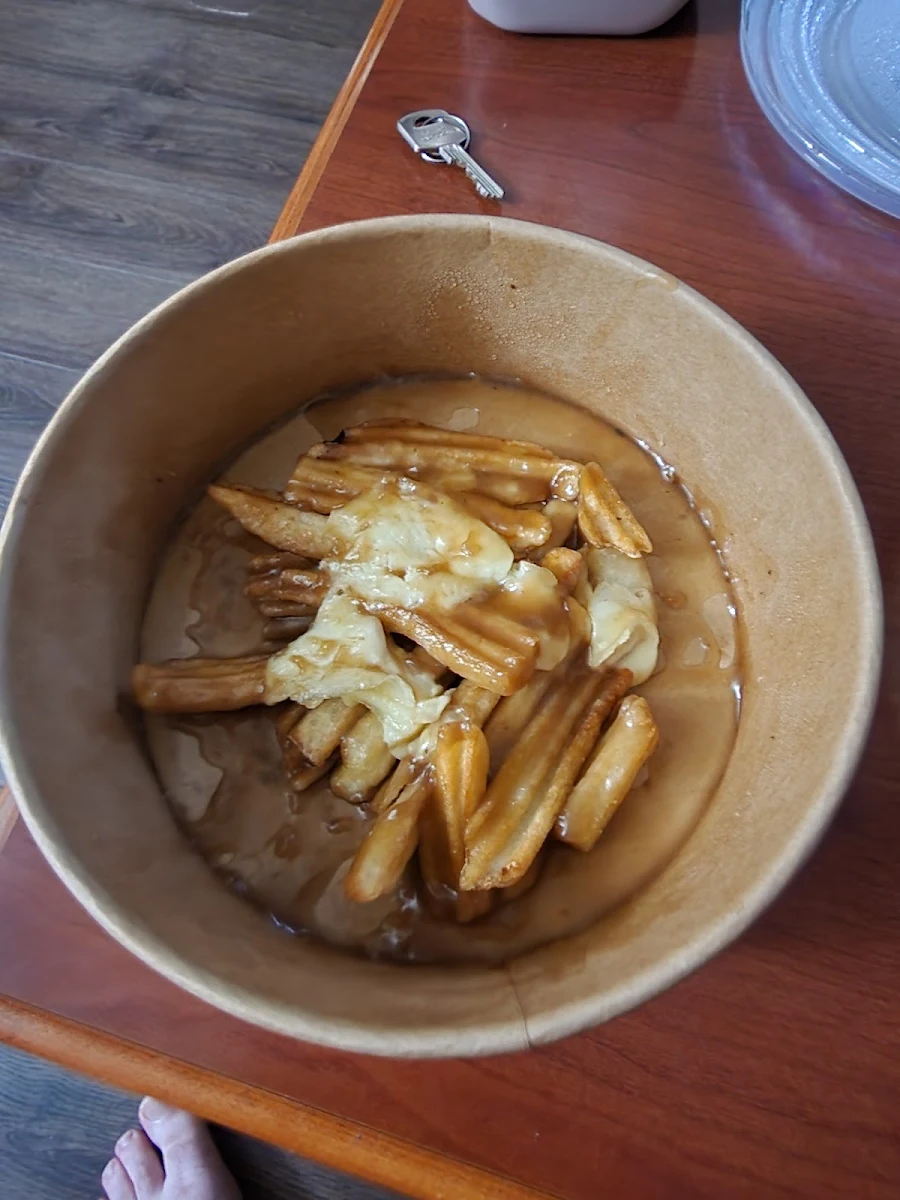 Poutine, Denny's Restaurant Broadmoor Blvd