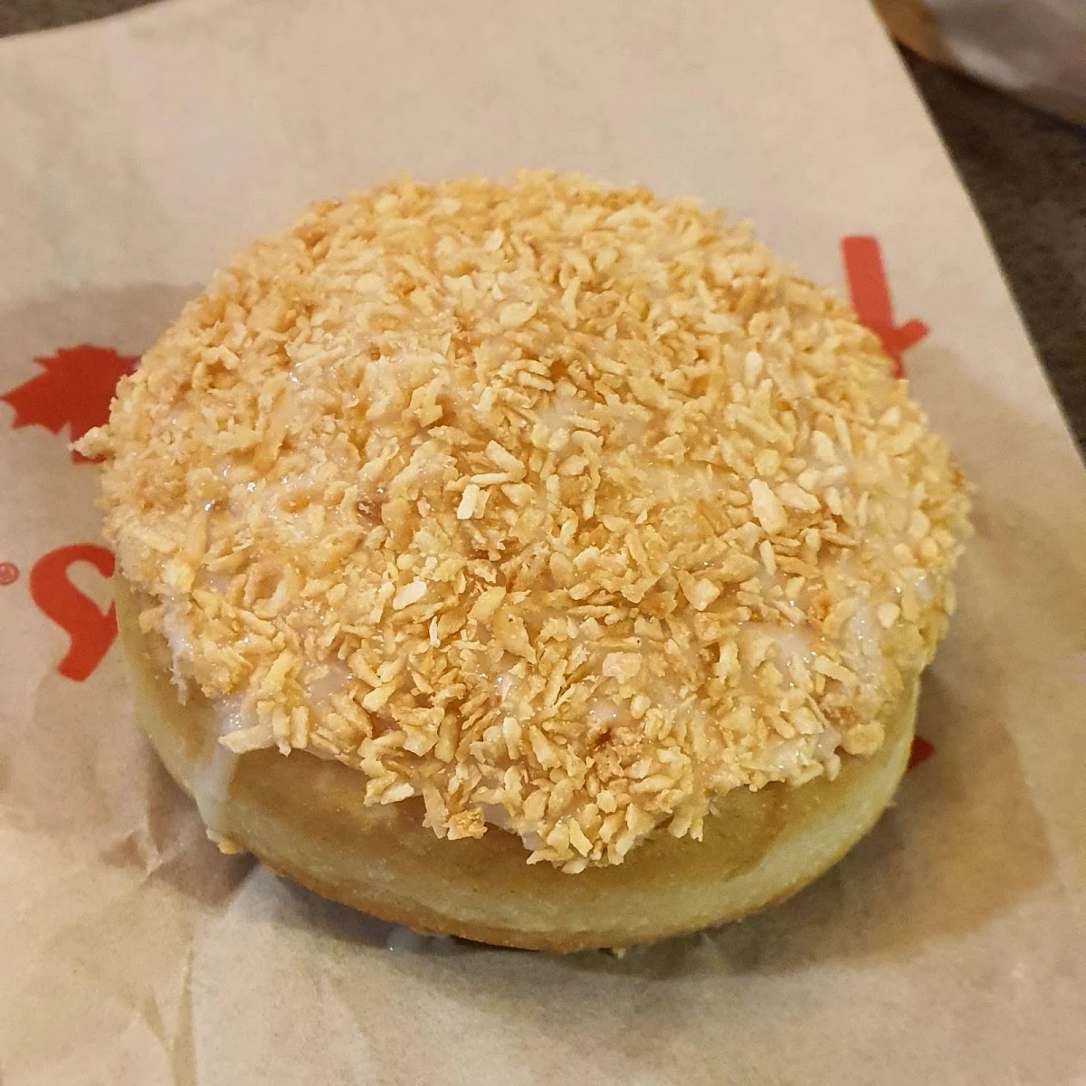 Coconut Cream Donut