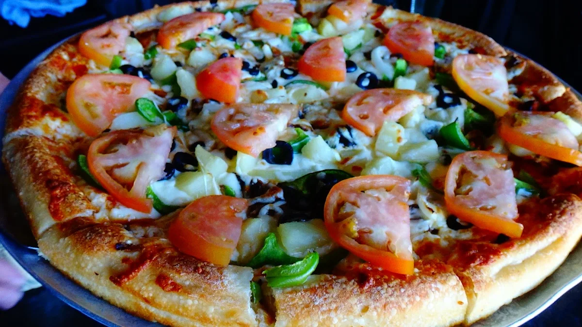 Shrimp and Mushroom Pizza