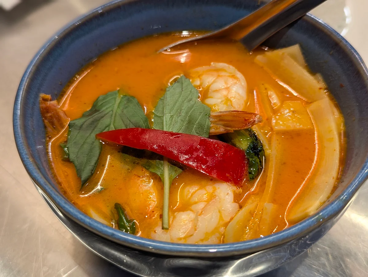 Red Curry with Shrimp