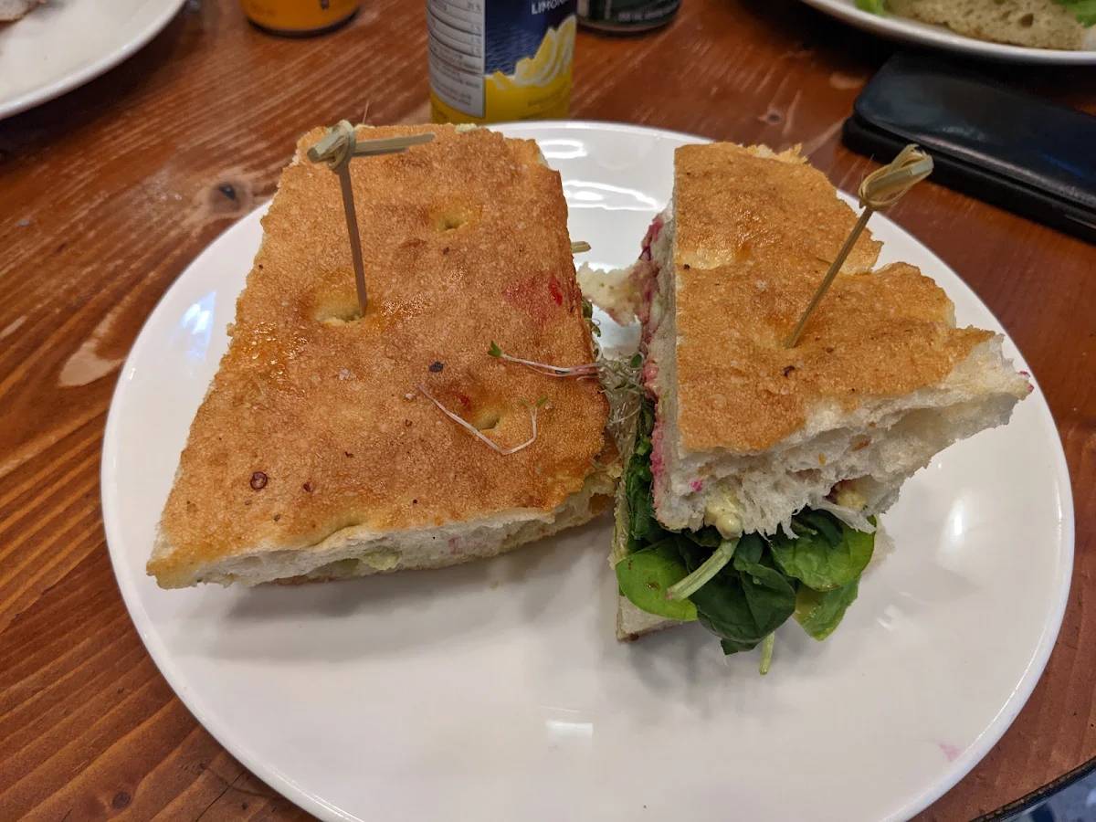 The Vegan Club Sandwich