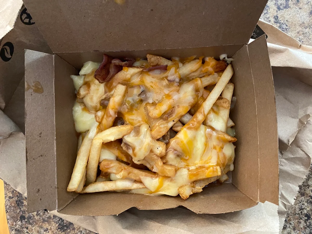 Double Cheese Bacon Poutine