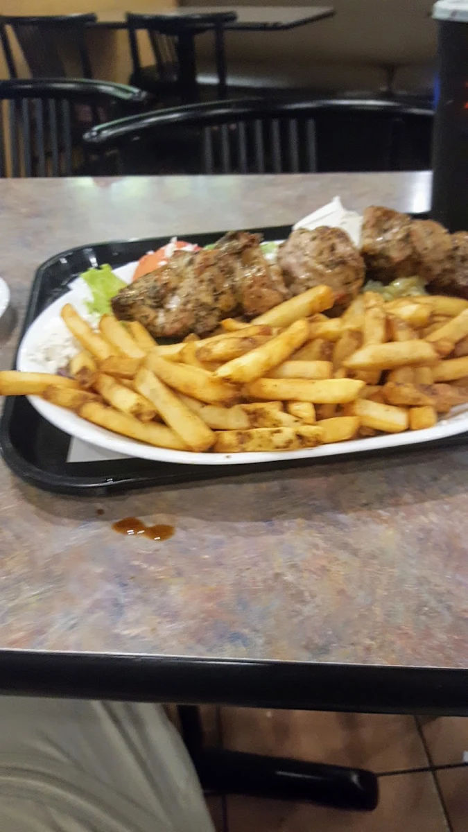Pork Souvlaki Dinner