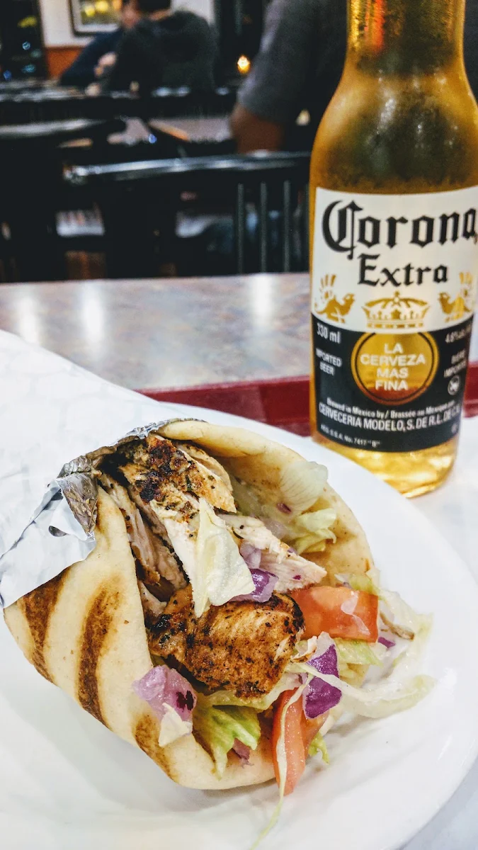 Stuffed Chicken Pita