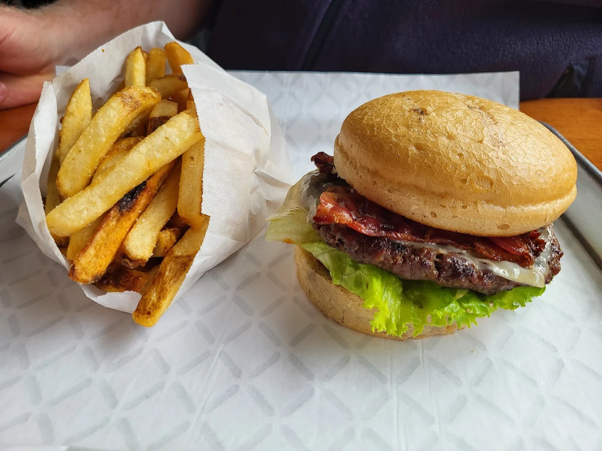 Swiss Mushroom Burger
