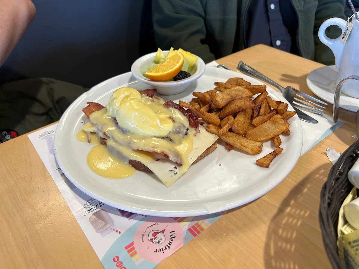 Smoked Meat Eggs Benedict