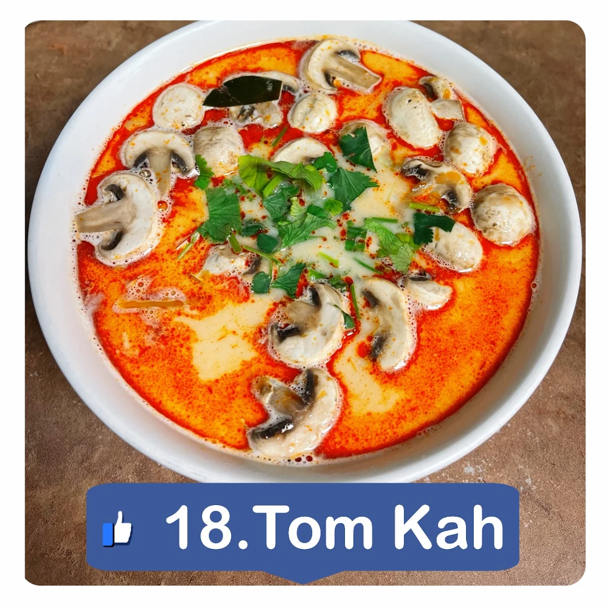 Large Tom Kha Soup with Prawns
