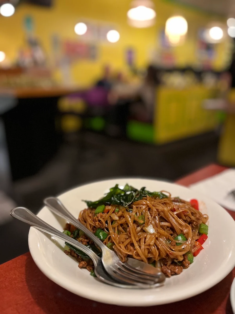 Pad Kee Mao Noodles