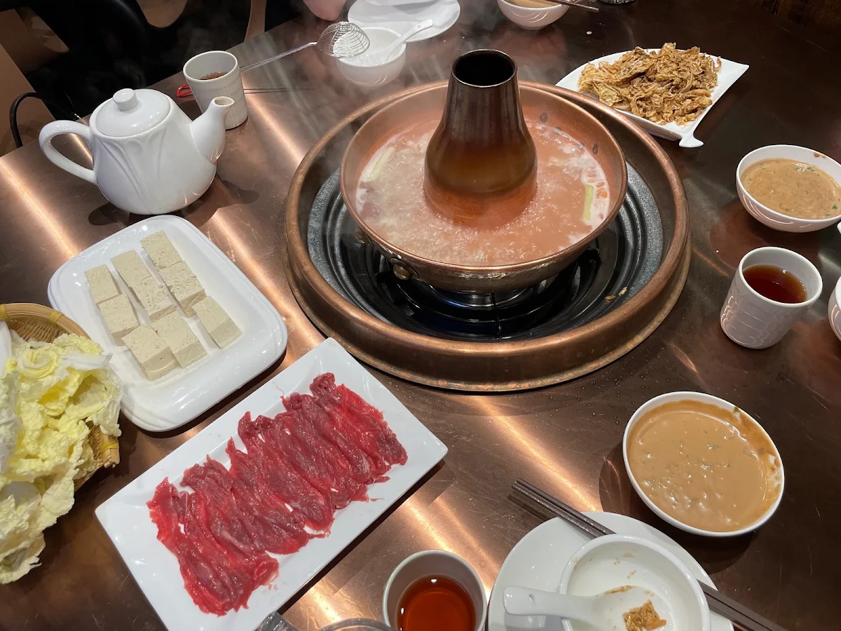 Traditional Hot Pot with 2 Different Broth Options