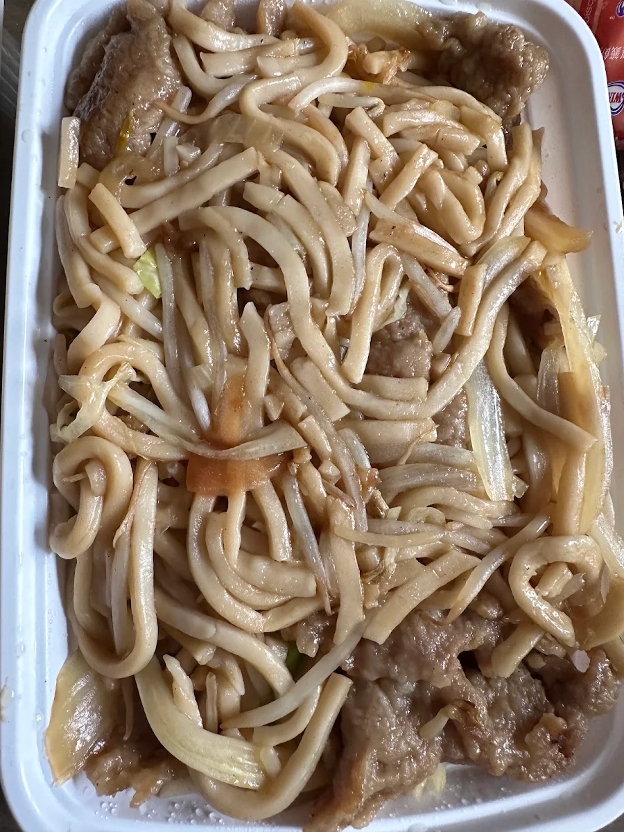 Beef Udon Noodles