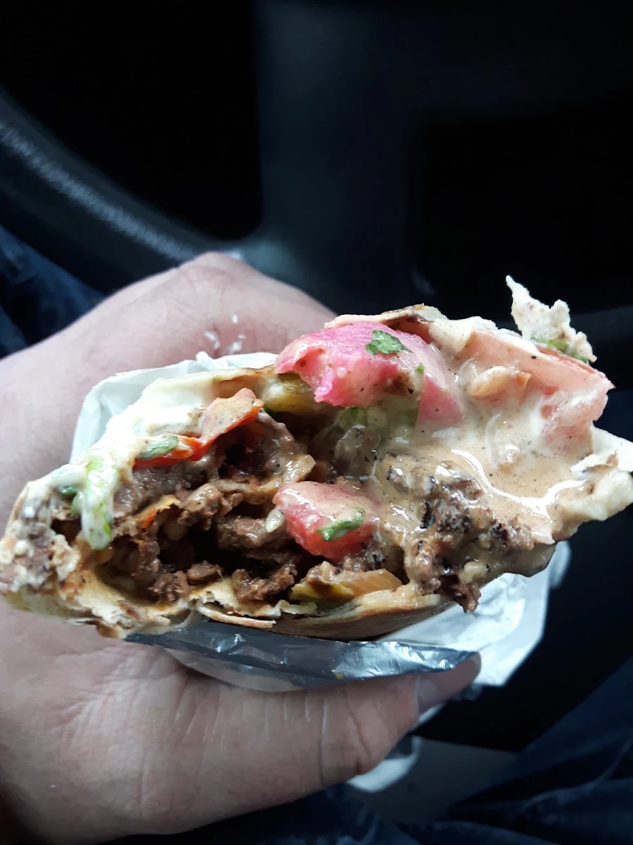Beef Shawarma Wrap