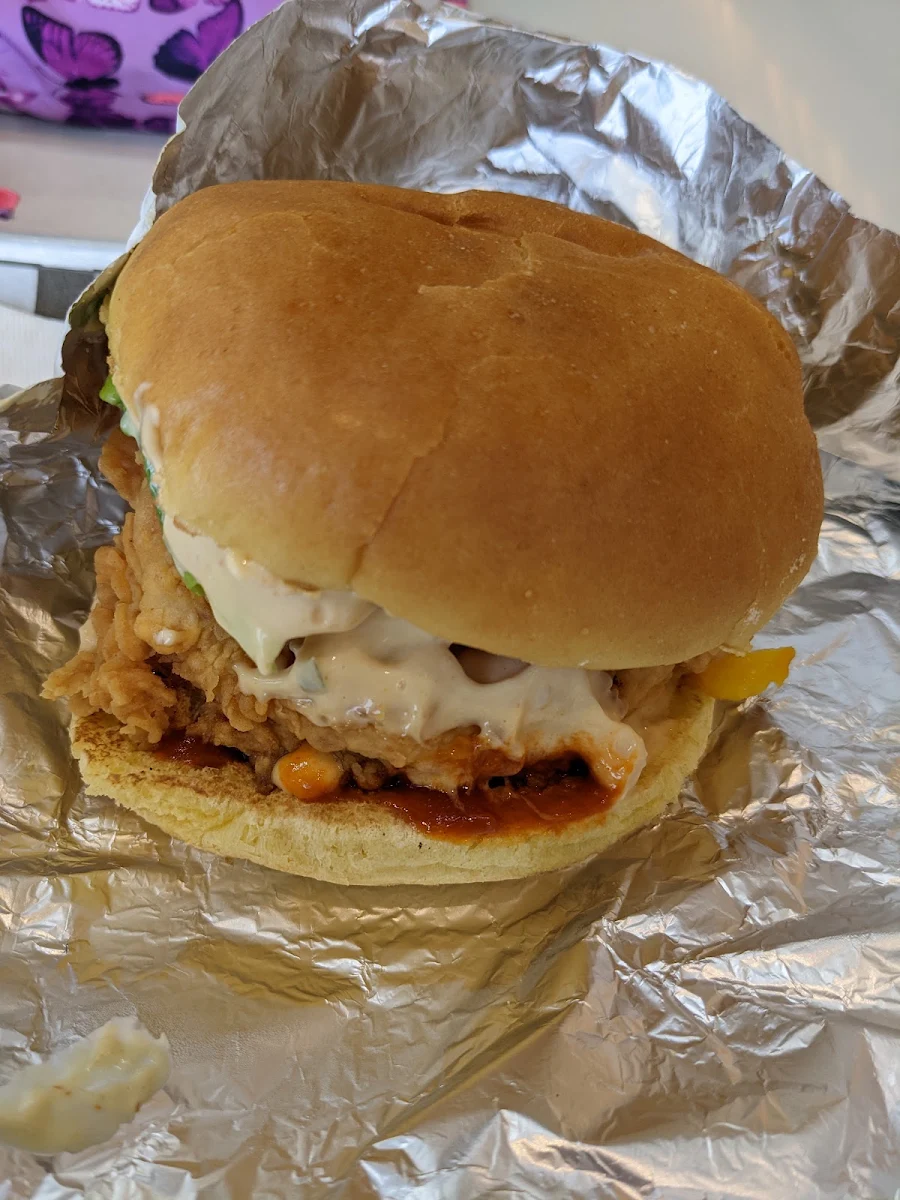 Fried Chicken Burger
