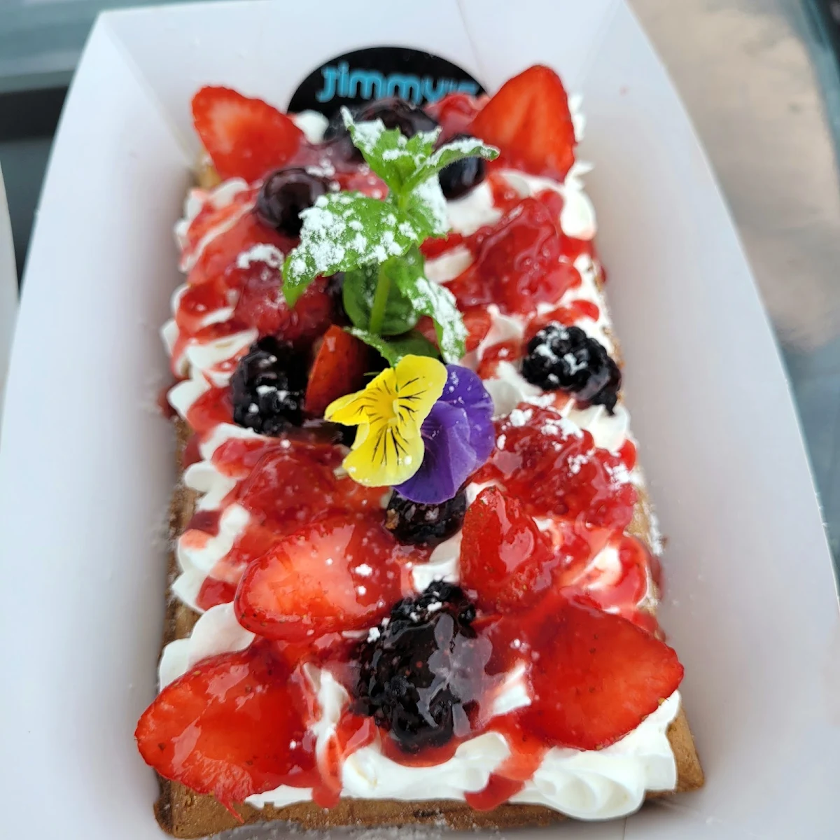 Very Berry Cyclone Waffle
