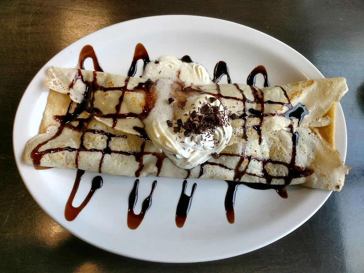 Banana Crepe with Nutella