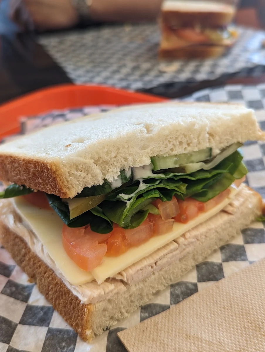 Turkey Sandwich on Sourdough