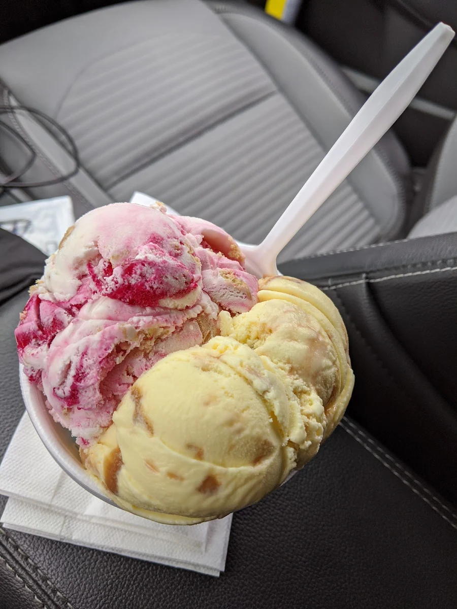 Local Cherry Cheesecake Ice Cream