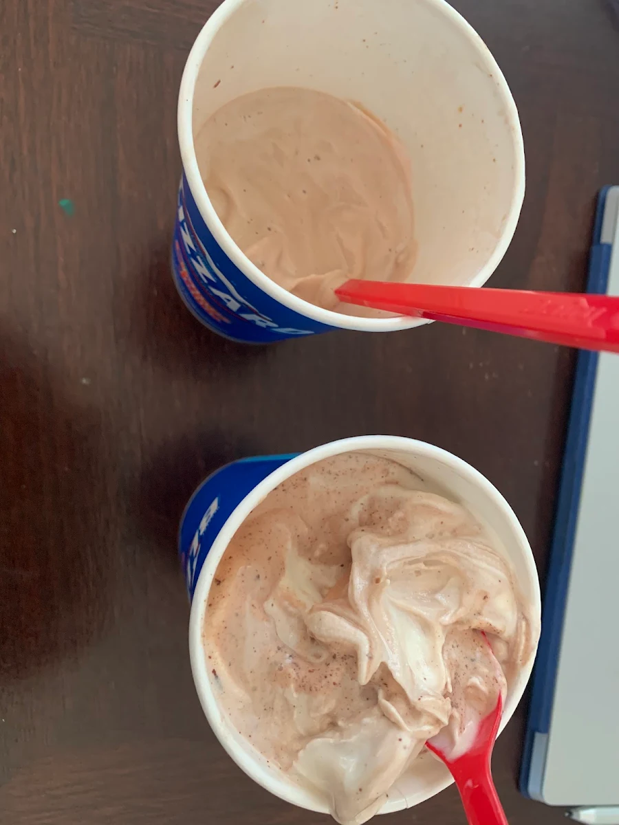 Chocolate Chip Cookie Dough Blizzard