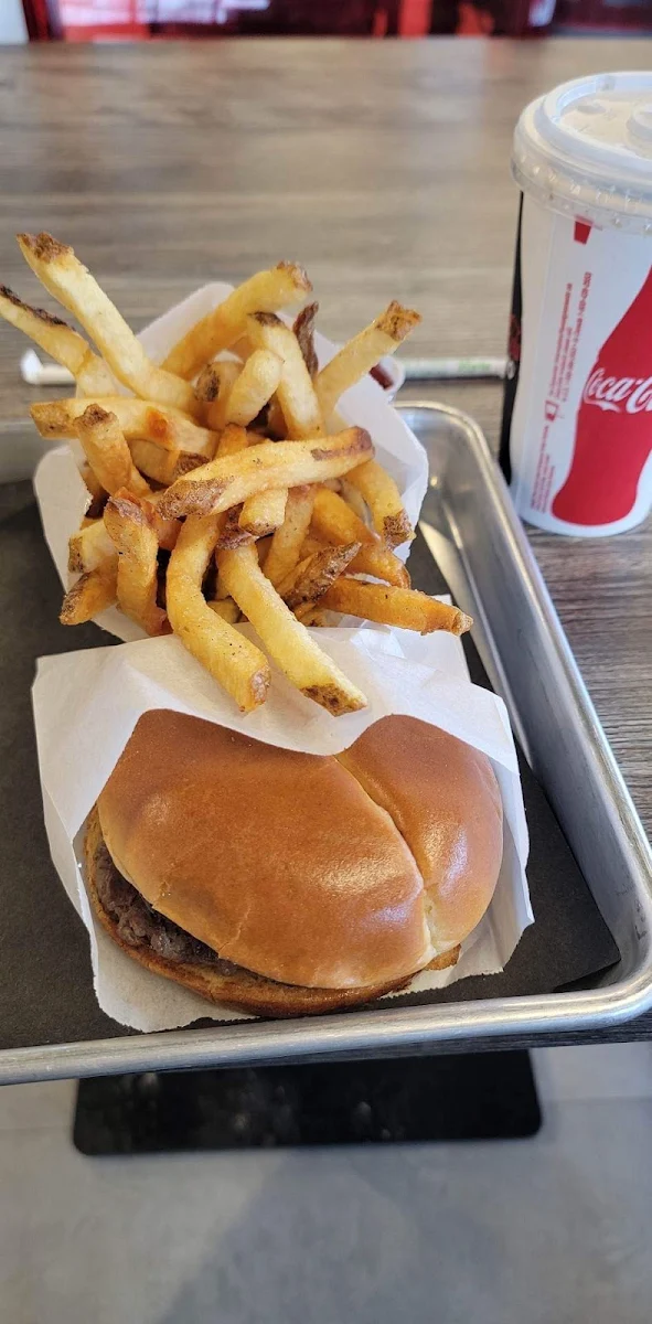 Blue Cheese Burger Combo