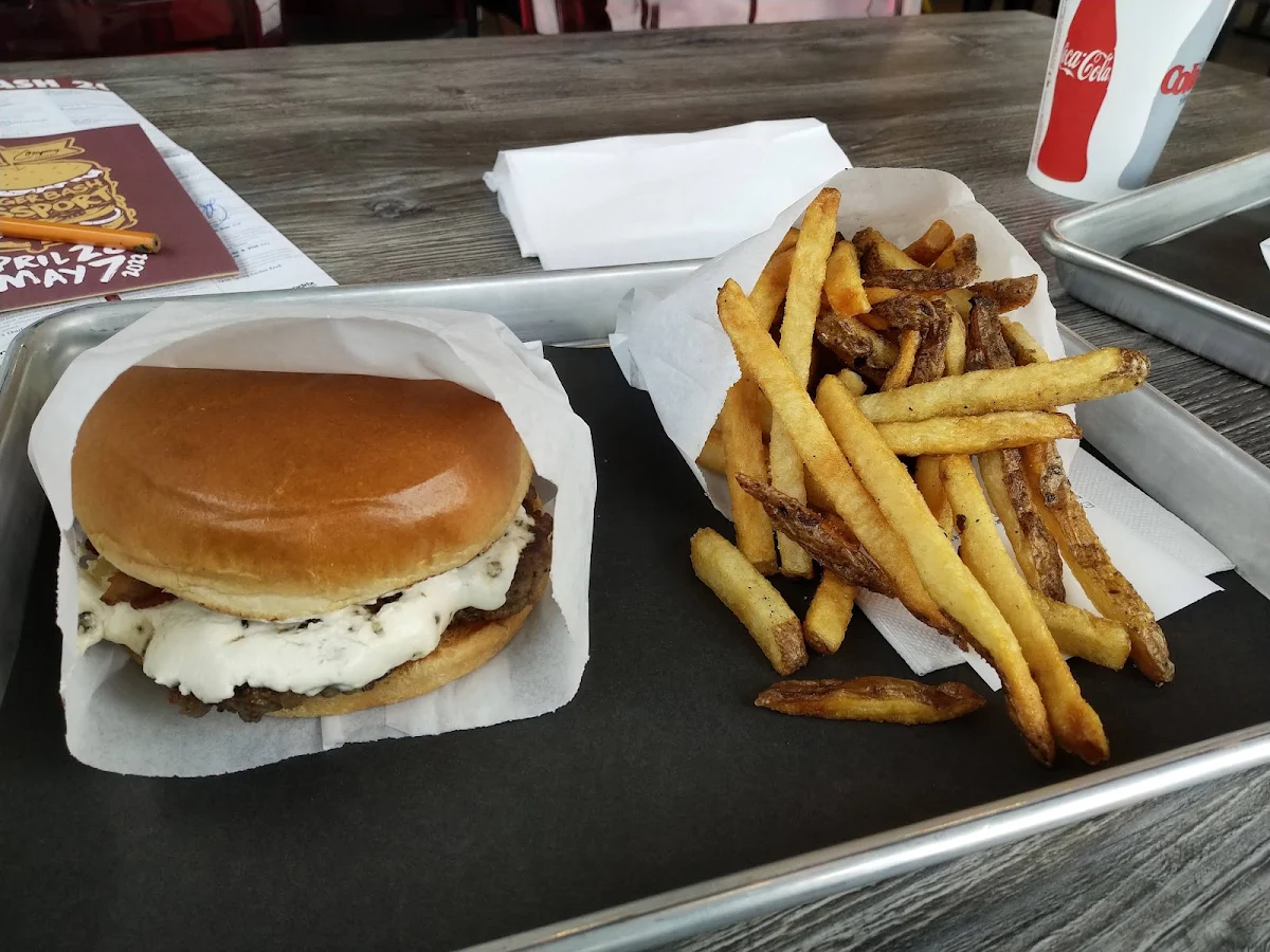 Goat Cheese Burger