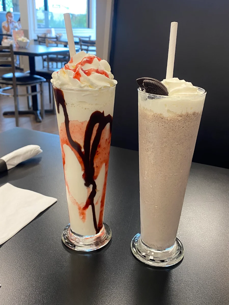 Frappé Cheesecake Aux Fraises Strawberry Cheesecake Oat Shake