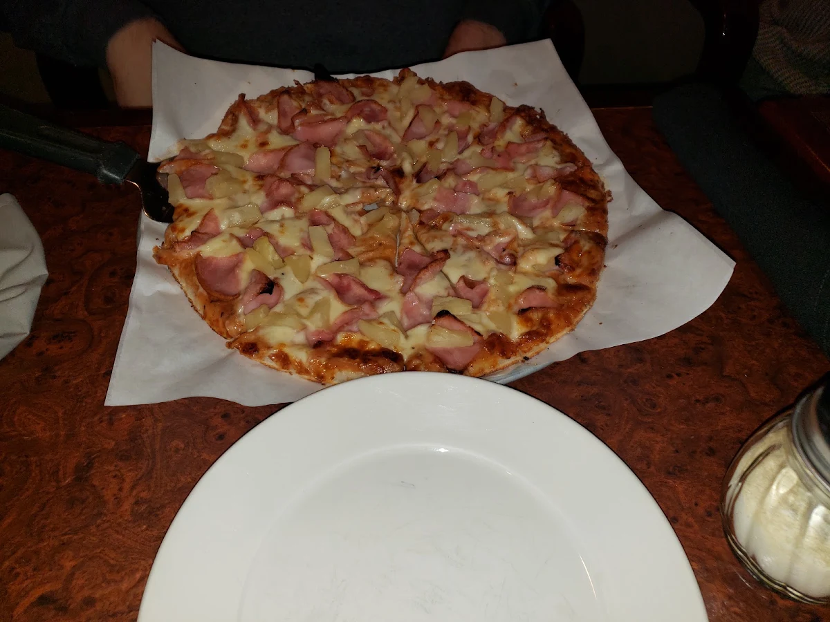 Gluten Free Pizza Hawaiian Pizza