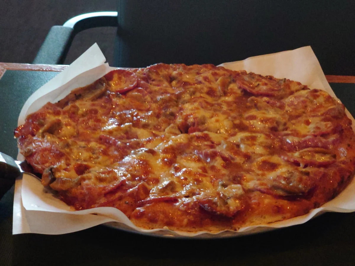 Number 1 Pizza Pepperoni Salami and Mushroom