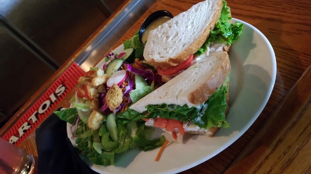 Sliced Chicken Sandwich