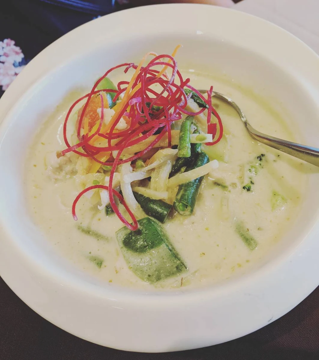 Green Curry with Jasmine Rice